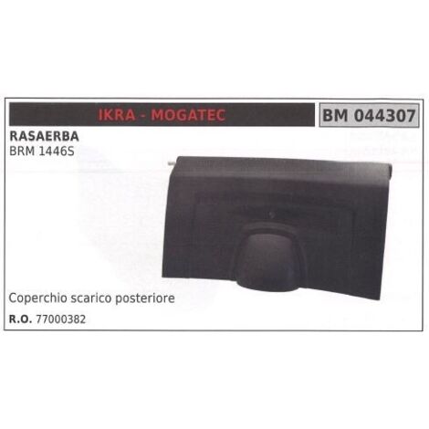 Hintere Auspuffabdeckung IKRA Rasenmäher BRM 1446S 044307