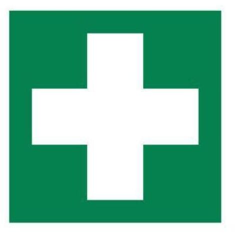 Hinweisschild 20 x 20 cm (B x H) E003 Erste Hilfe PVC-Folie