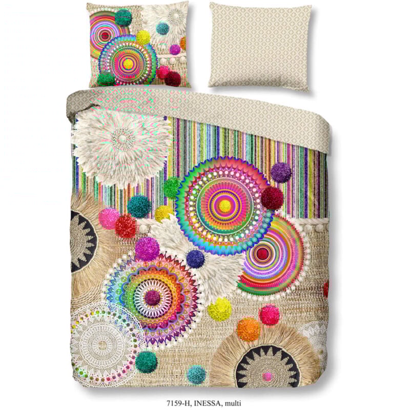 

Funda de edredón INESSA 200x200/220 cm - Multicolor - HIP