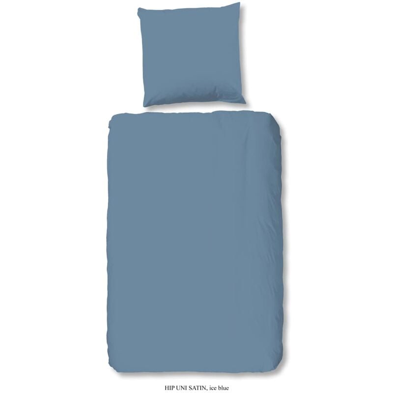 

Funda de edredón Uni azul hielo 140x200/220 cm - Azul - HIP