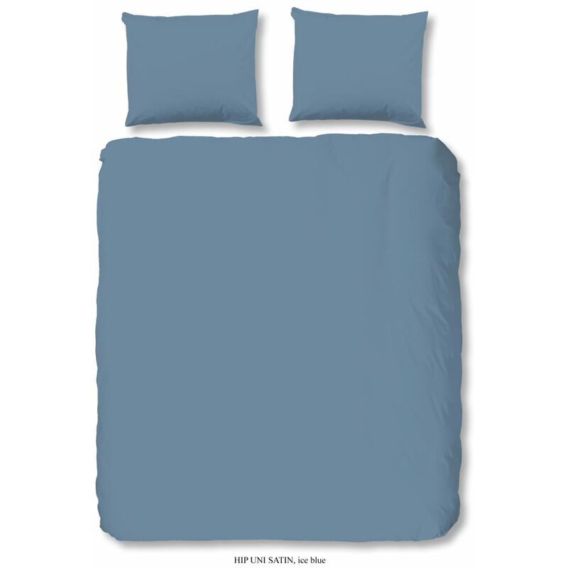 

HIP Funda de edredón Uni azul hielo 200x200/220 cm - Azul