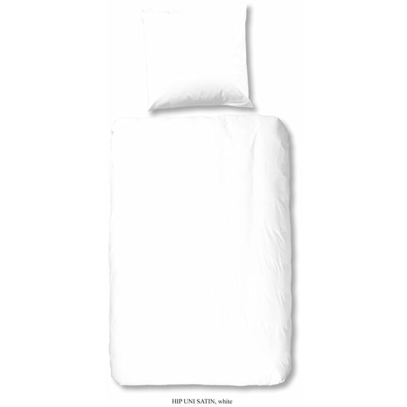 

Funda de edredón Uni blanco 135x200 cm - Blanco - HIP