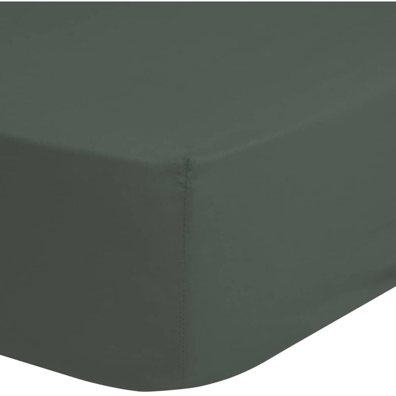 

Sábana bajera ajustable verde olivo oscuro 90x200 cm - Verde - HIP