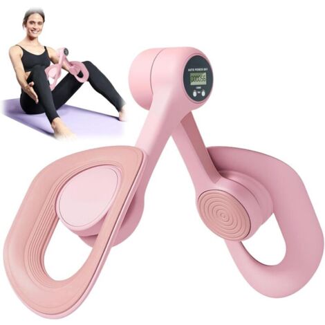Hip Trainer Exerciseur Appareils d'exercice pour L'Intérieur des Cuisses Compte Automatique Rotatif À 360 Exerciseur du Plancher Pelvien Équipement d'exercice pour L'Intérieur des Cuisses