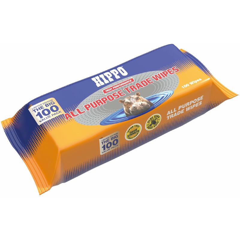 Out&out Original - Hippo All Purpose Trade Wipes 100pack