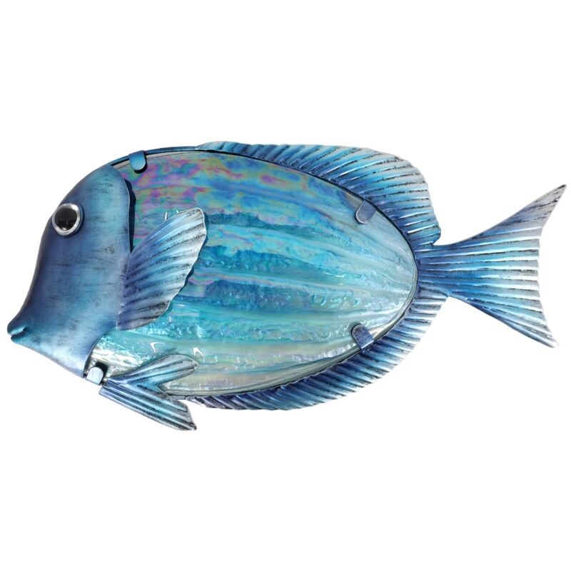 Signes Grimalt Mur Adorno Garden Blue Garden Fish Adorno 4x38x20cm 27222