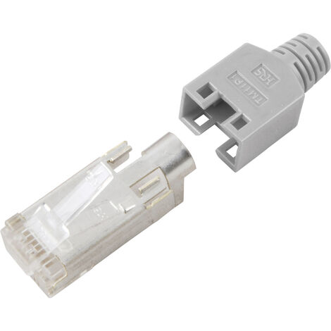 Hirose Electronic RJ45C5E-GR TM11 RJ45-Steckverbinder CAT5e Hirose TM11 RJ45C5E-GR Stecker, gerade