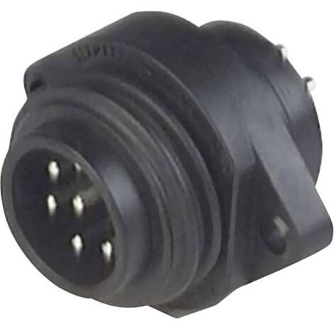 Hirschmann 932 322-100-1 Connettore circolare Spina Tot poli: 3 + PE Serie (connettore circolare): CA 1 pz.