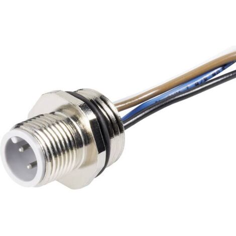 Hirschmann 932 916-206-1 Connettore confezionato per sensore o attuatore M12 Spina 1 pz.