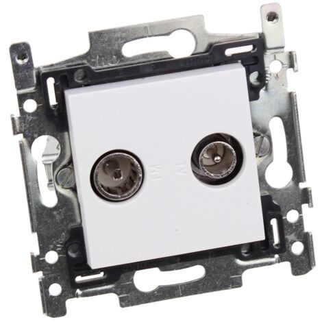 Hirschmann - edb 02 wit (ral 9010) - 695021171