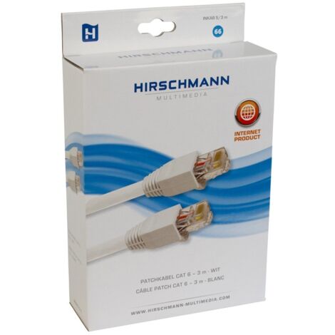 Hirschmann - inkab5 - cavo patch cat6 rj45 - 3m - 695020404 - 4002044436230