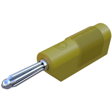 Hirschmann Test & Measurement BSB 20 K Büschelstecker Stecker, gerade Stift-Ø: 4 mm Gelb 1 St.
