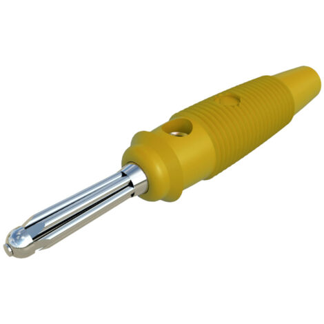 Hirschmann Test & Measurement BUELA 20 K Büschelstecker Stecker, gerade Stift-Ø: 4 mm Gelb 1 St.