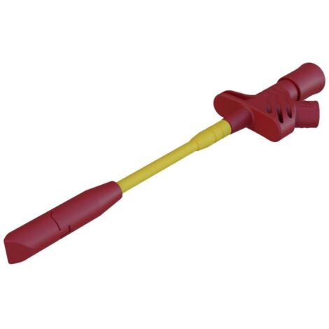 Hirschmann Test & Measurement KLEPS 2700 rt Morsetto di derivazione Connettore 4 mm CAT III Rosso