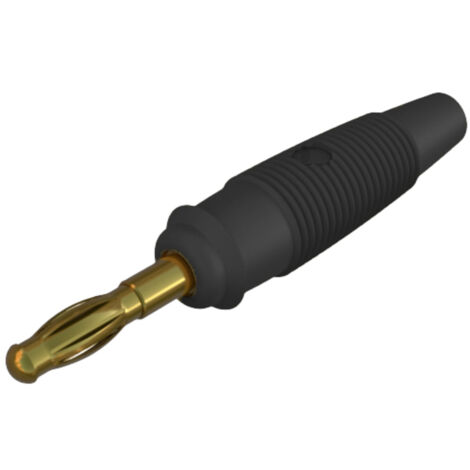 Hirschmann Test & Measurement LAS 30 schwarz Lamellenstecker Stecker, gerade Stift-Ø: 4 mm Schwarz 1