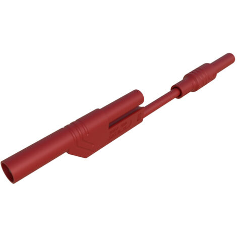 Hirschmann Test & Measurement MAL 2800 S rt Sicherheits-Messleitung 4 mm Sicherheits-Stecker 4 mm Si