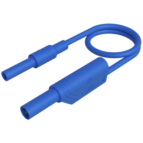 Hirschmann Test & Measurement MAL S WS-B 25/2,5  bl Sicherheits-Messleitung 4 mm Sicherheits-Buchse