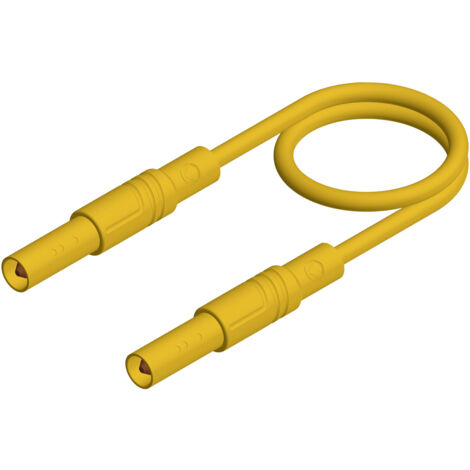 Hirschmann Test & Measurement MLS GG 100/1 ge Sicherheits-Messleitung Lamellenstecker 4 mm Lamellens