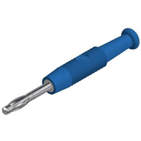 Hirschmann Test & Measurement MSTF 2 bl Lamellenstecker Stecker, gerade Stift-Ø: 2 mm Blau 1 St.