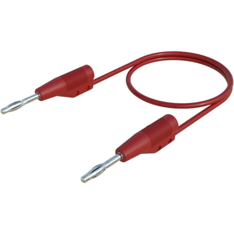 Hirschmann Test & Measurement MVL F 2/100 Messleitung Lamellenstecker 2 mm Lamellenstecker 2 mm 1.00