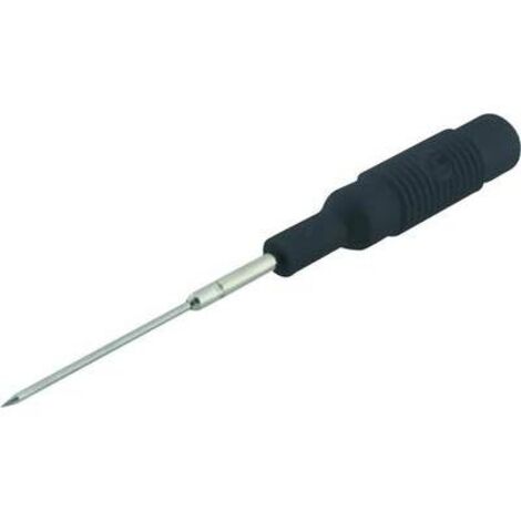 Hirschmann Test & Measurement MZS 1 - PRUEF sw Sonda 973601100 Connettore 4 mm Ohne Messkategorie Nero 1 pz.