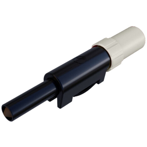 Hirschmann Test & Measurement SLS 10 B Laborstecker Stecker, gerade Stift-Ø: 4 mm Weiß 1 St.