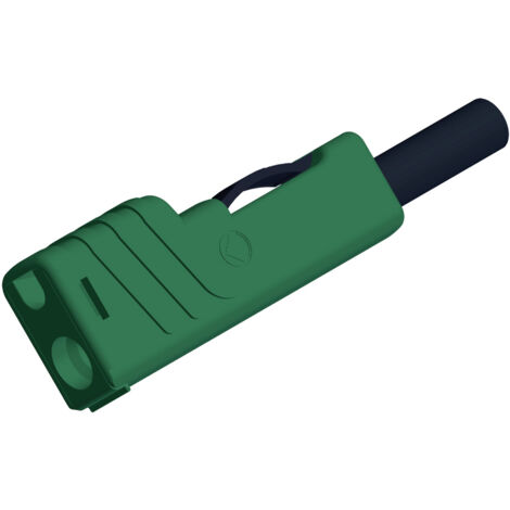 Hirschmann Test & Measurement SLS 200 Laborstecker Stecker, gerade Stift-Ø: 4 mm Grün 1 St.