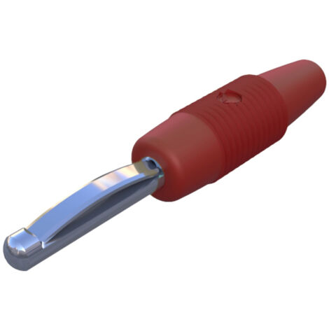 Hirschmann Test & Measurement VON 20 Bananenstecker Stecker, gerade Stift-Ø: 4 mm Rot 1 St.