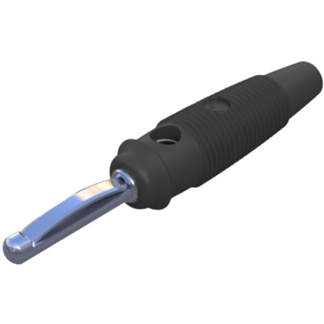 Hirschmann Test & Measurement VQ 20 Bananenstecker Stecker, gerade Stift-Ø: 4 mm Schwarz 1 St.