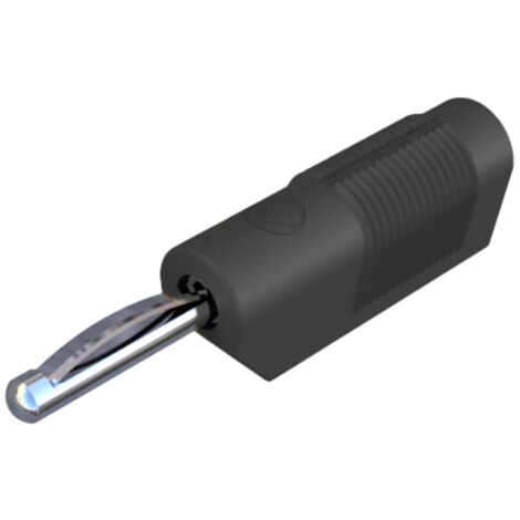 Hirschmann Test & Measurement VSB 20 Bananenstecker Stecker, gerade Stift-Ø: 4 mm Schwarz 1 St.