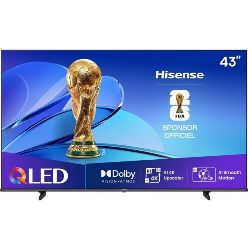 Hisense 43 '' E7Q | Hi-QLED Smart TV 4K 60 Hz