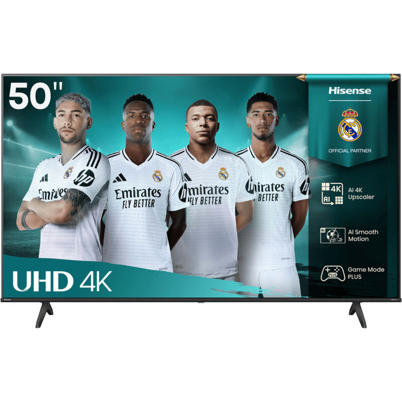 Hisense 50A6Q TV 127 cm (50") 4K Ultra HD Smart TV Wifi Noir 200 cd/m²