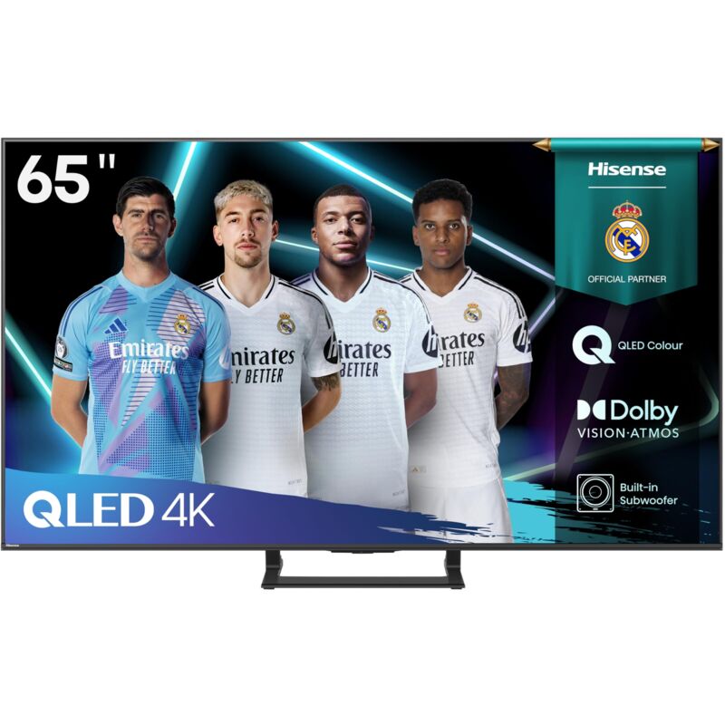 Hisense A7Q 65A7Q 165.1 cm (65") 4K Ultra HD Smart TV Wi-Fi Black 400 cd/m²