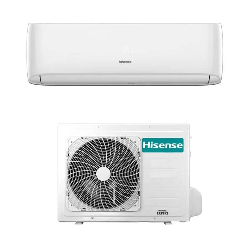 Climatiseur réversible Mono-split Hisense Inverter Série Easy Smart 12000 btu CA35MR05G + CA35MR05W R-32 Wi-Fi inclus Classe a++/a+