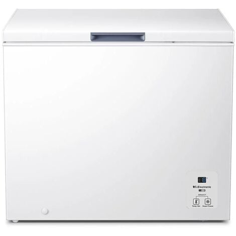 Hisense FC321D4AWLE. Capacità netta congelatore: 248 L, Classe climatica: SN-N, Capacità di congelamento: 11,2 kg/24h, Emissione acustica: 40 dB. Cerniera porta: In alto. Classe efficienza energeti...