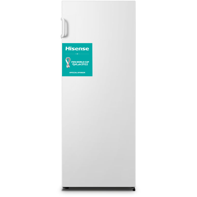 Hisense FV191N4AW1. Capacità netta congelatore: 155 L, Classe climatica: N-T, Capacità di congelamento: 12 kg/24h, Autonomia senza energia elettrica: