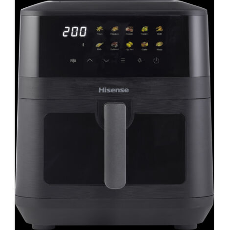 Hisense HAF2100DCD Friggitrice ad aria 7,7 litri nera