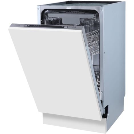 Hisense HV523E10. Posizionamento dell'apparecchio: A scomparsa totale, Dimensione: Compatta (45 cm), Lunghezza cavo: 1,5 m. Numero di coperti: 10 coperti, Classe emissione rumore: C, Emissione acus...