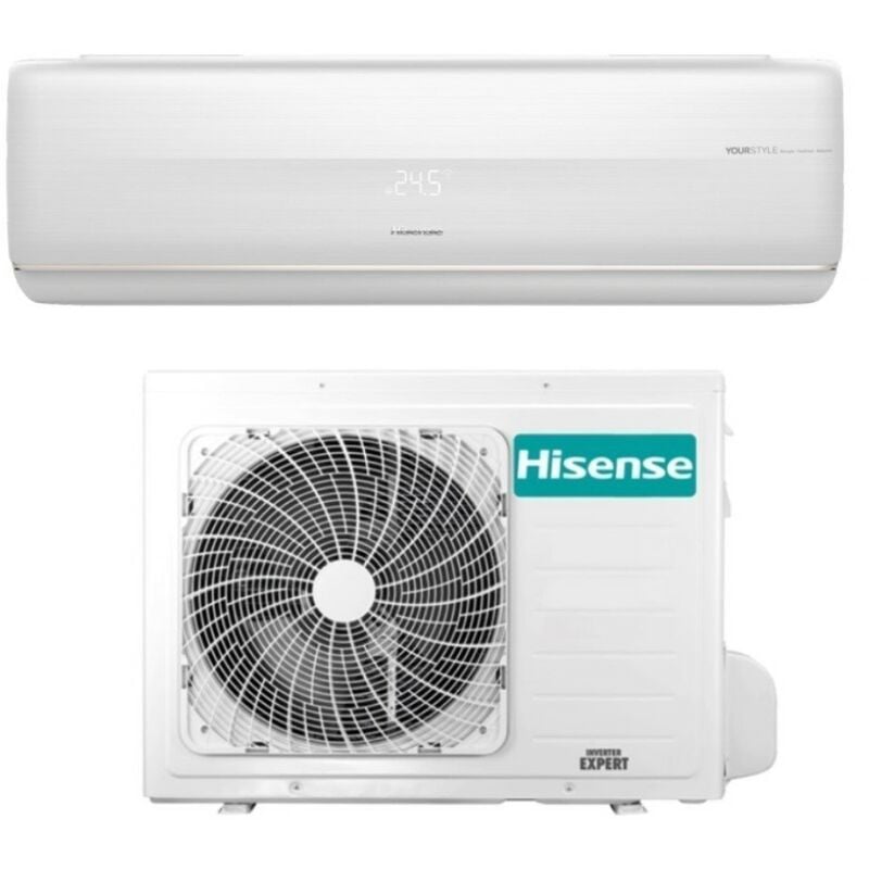 Rèversible Air Conditioner Series fresh master 9000 Btu QF25XW00G R-32 Wi-Fi Integrated Class a++ - Nouveau - Hisense