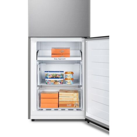 Hisense RB390N4ACE frigorifero con congelatore Libera installazione 304 L E Acciaio inox