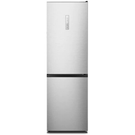 Hisense RB390N4CCD - Frigorifico Combi Nofrost D Alto 186 Cm Ancho 60 Cm Fondo 60 Cm Inox