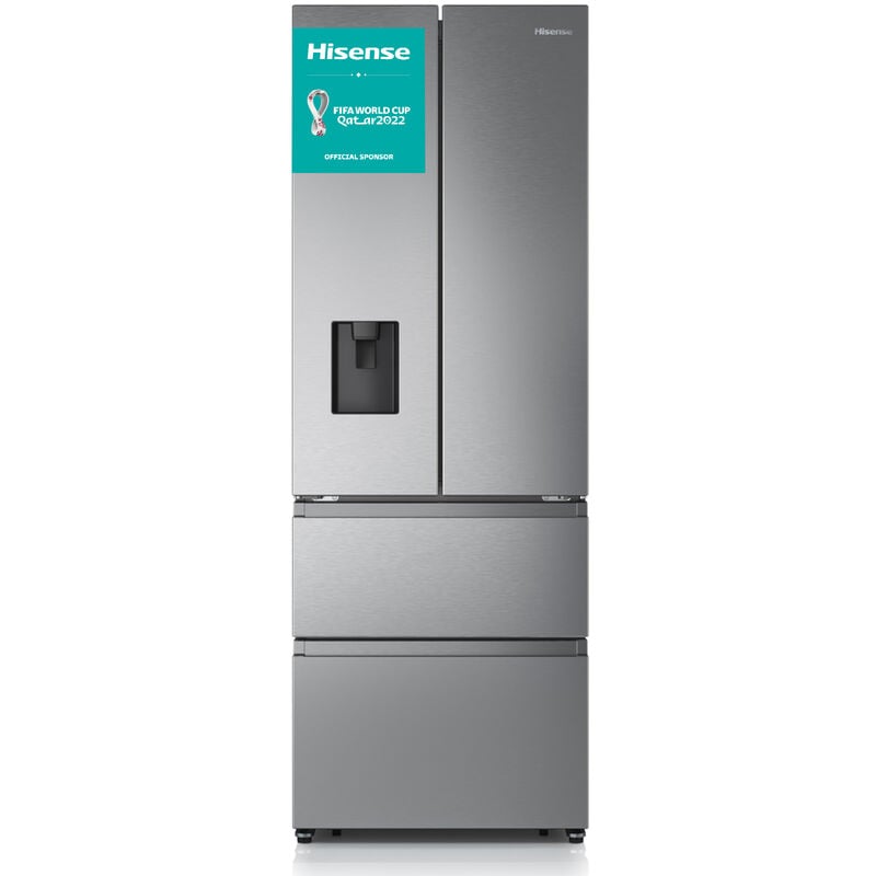 Image of RF632N4WIE frigorifero side-by-side Libera installazione 485 l e Grigio, Acciaio inossidabile - Hisense