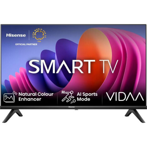 HISENSE Smart TV LED FHD 40 pollici 40A49N, Nero
