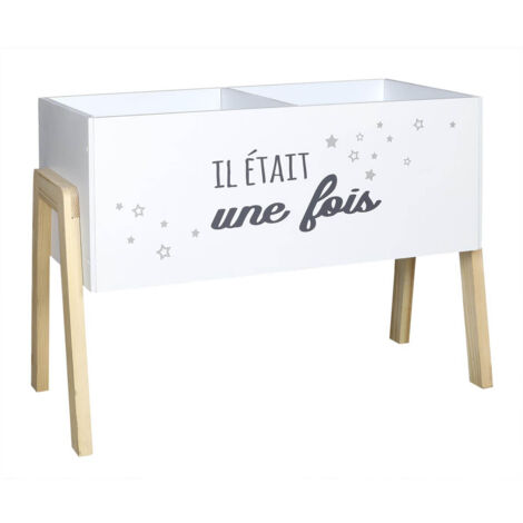 HISTORIA - Bac à Livres Enfant Motif Etoiles