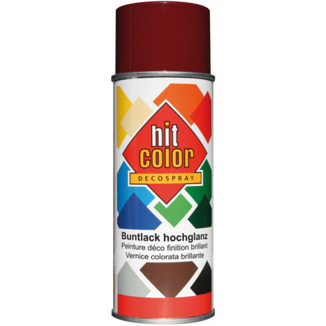 HIT COLOR ROUGE POURPRE 400ML RAL 3004 320030