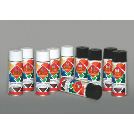 HIT COLOR SATIN BRUN CHOCOLAT 400ML RAL 8017 320260