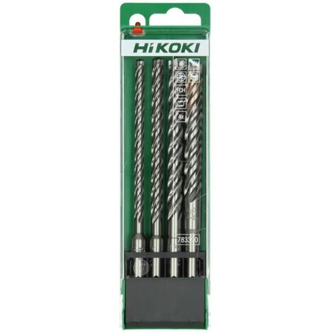 Hitachi 783390 Kit Brocas SDS-Plus 4 filos Cassette 6/8/10/12x160 mm
