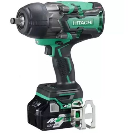 Hitachi – Boulonneuse à choc 36V Multi Volt – Couple max 1800 Nm – 2 batteries 2.5Ah – Chargeur rapide USB – Carré 3/4' pour boulonnage intensif