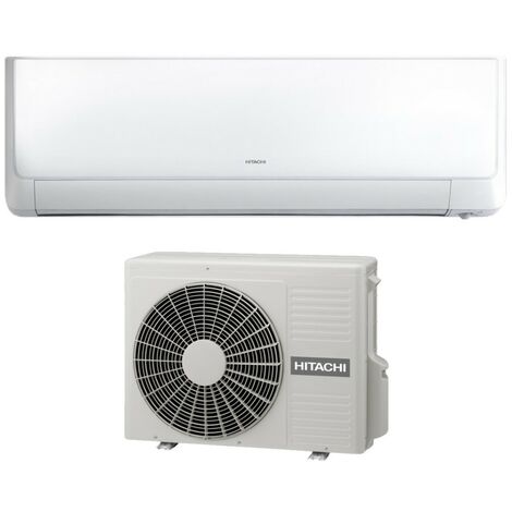 Hitachi – Climatiseur réversible 12000 BTU – Technologie Inverter A+++ – Capacité de chauffage 4 kW – Purification air avec filtre inox