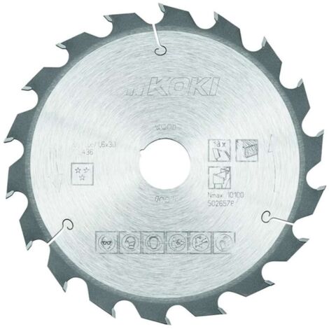 Hitachi - Hikoki- Lama in metallo duro 190mm 18 denti - 752436